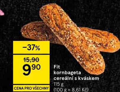Fit kornbageta cereální s kváskem, 115 g