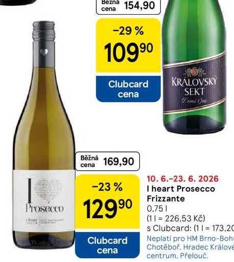 I heart Prosecco Frizzante, 0,75 l