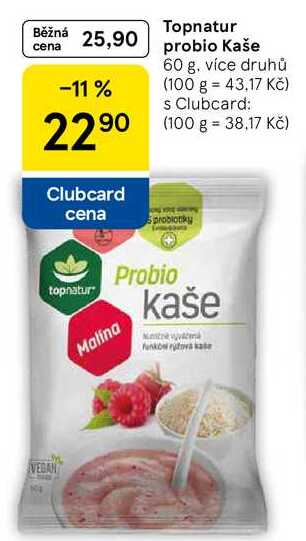Topnatur probio Kaše, 60 g, více druhů