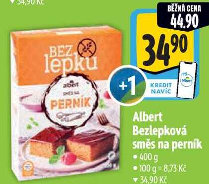 Albert Bezlepková směs na perník, 400 g