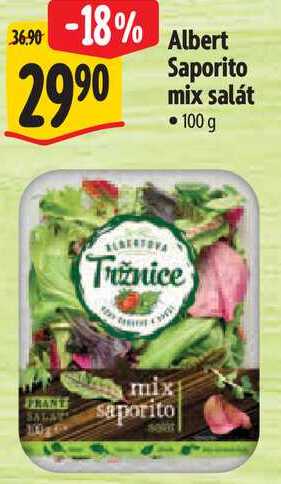 Albert Saporito mix salát, 100 g