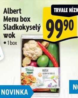 Albert Menu box Sladkokyselý wok
