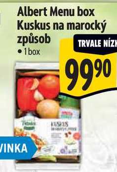 Albert Menu box Kuskus na marocký způsob