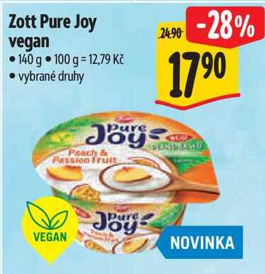Zott Pure Joy vegan, 140 g
