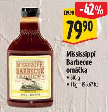 Mississippi Barbecue omáčka, 510 g