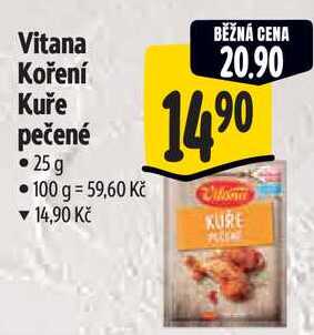 Vitana Koření Kuře pečené, 25 g