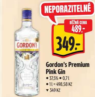 Gordon's Premium Pink Gin, 0,7 l
