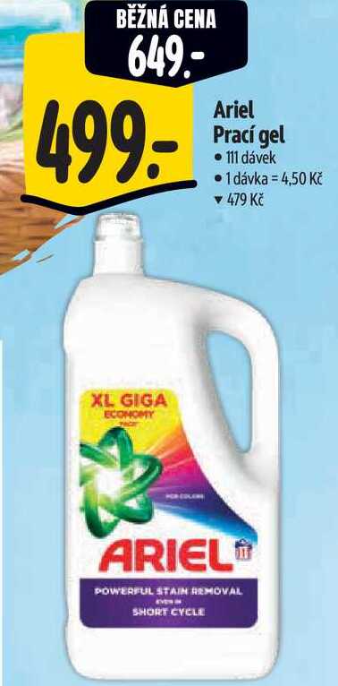 Ariel Prací gel, 111 dávek