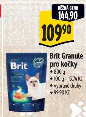 Brit Granule pro kočky, 800 g 